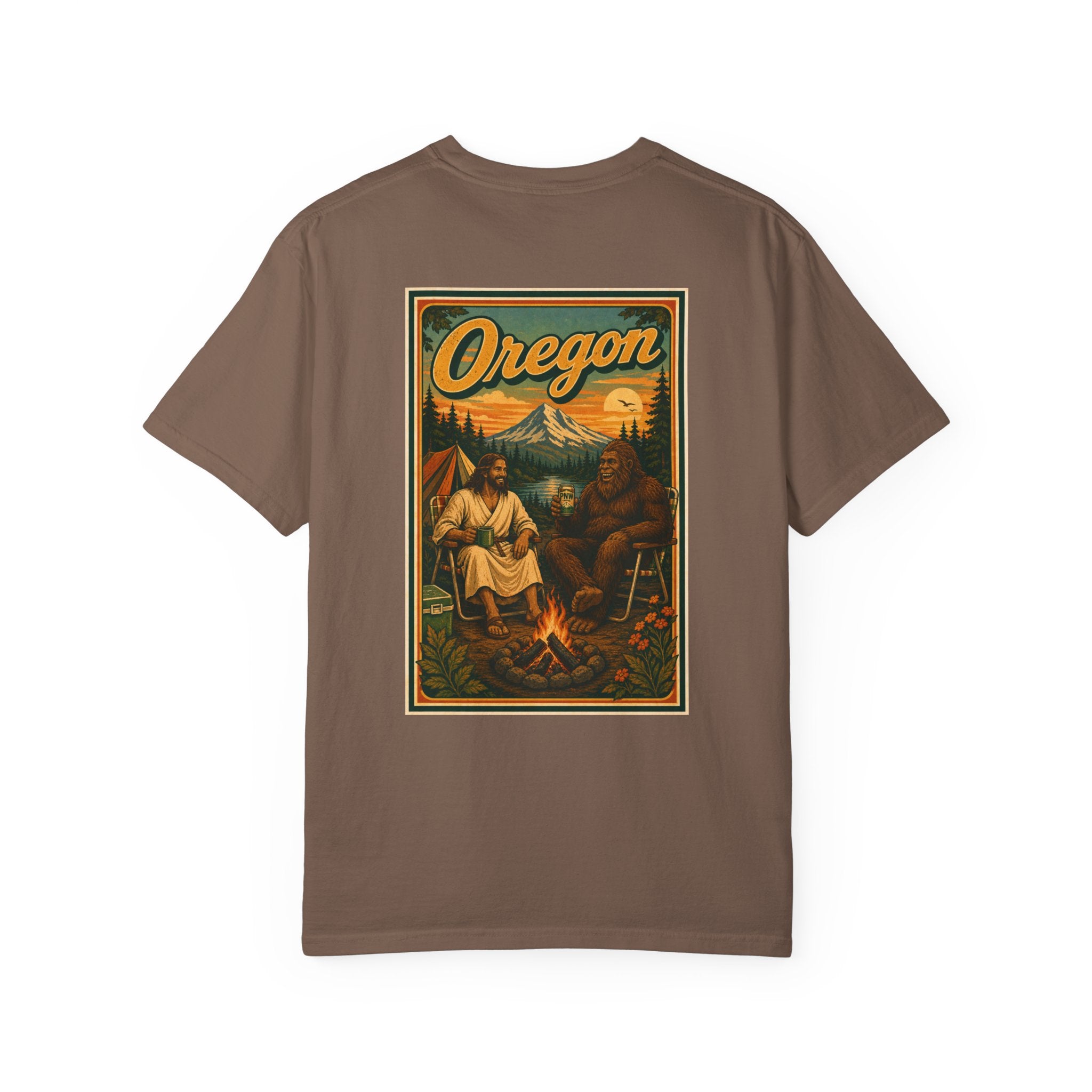 Oregon T-Shirt - "Faith in the Forest" Jesus Graphic Tee
