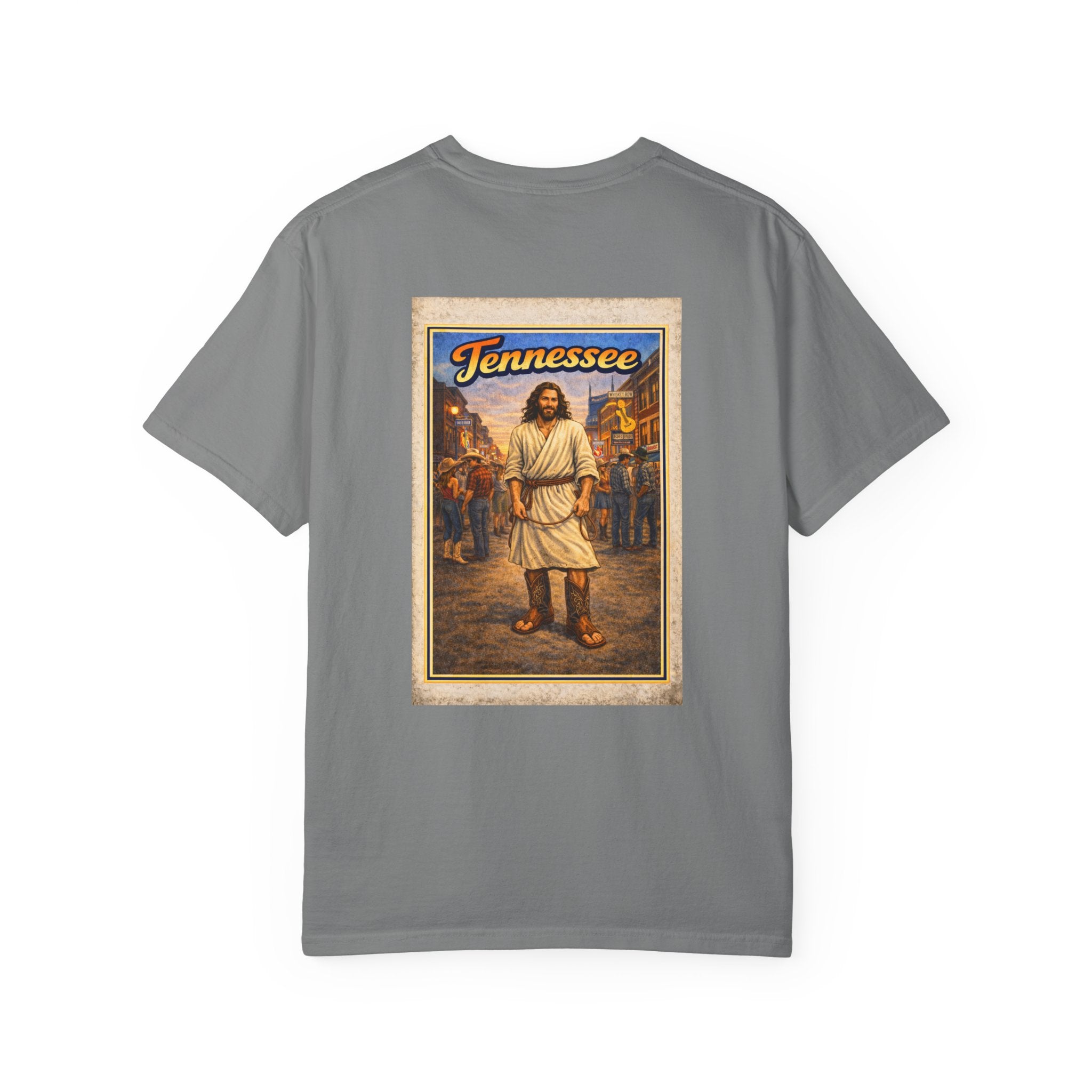 Tennessee T-Shirt — “Rocky Top Revival” Jesus Graphic Tee
