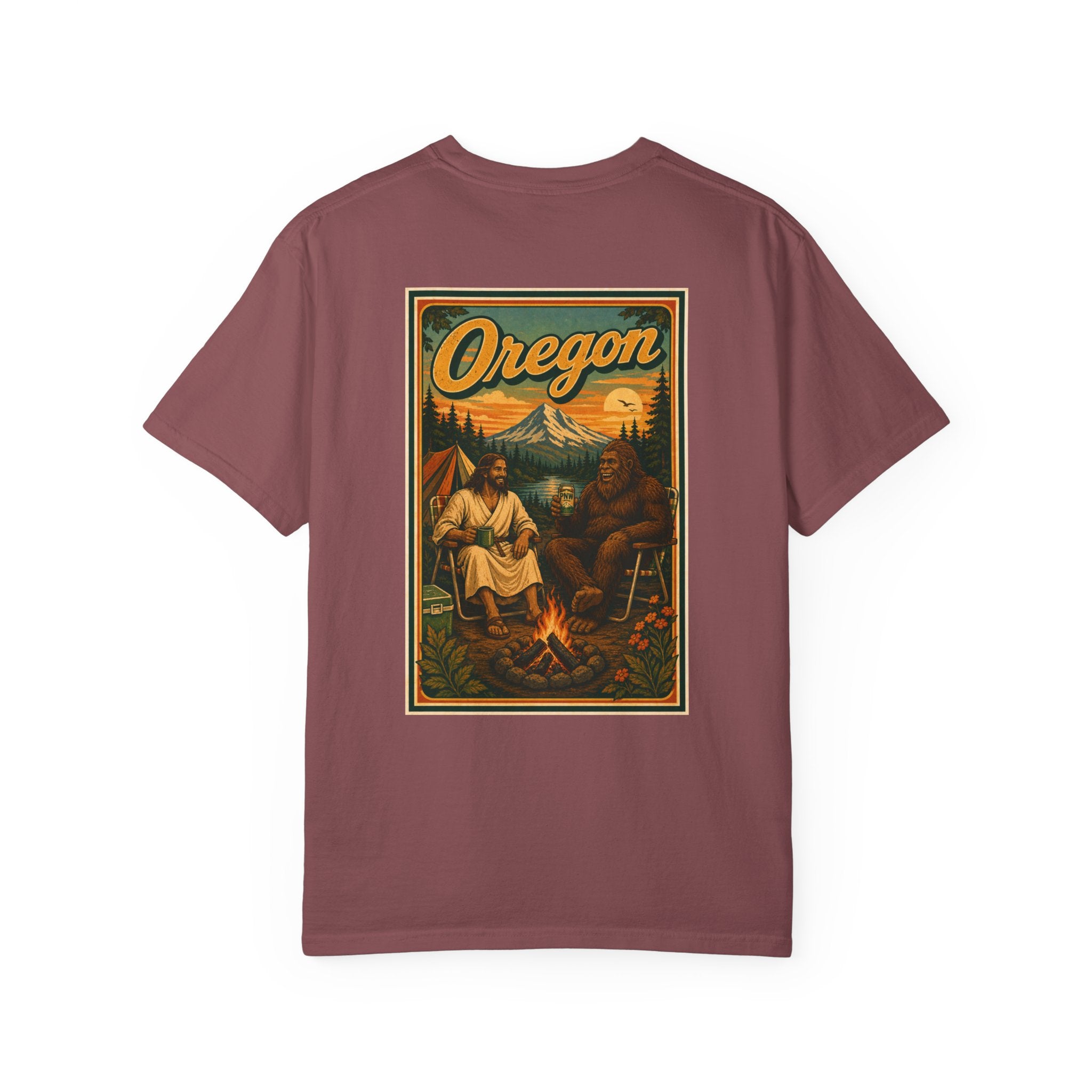 Oregon T-Shirt - "Faith in the Forest" Jesus Graphic Tee
