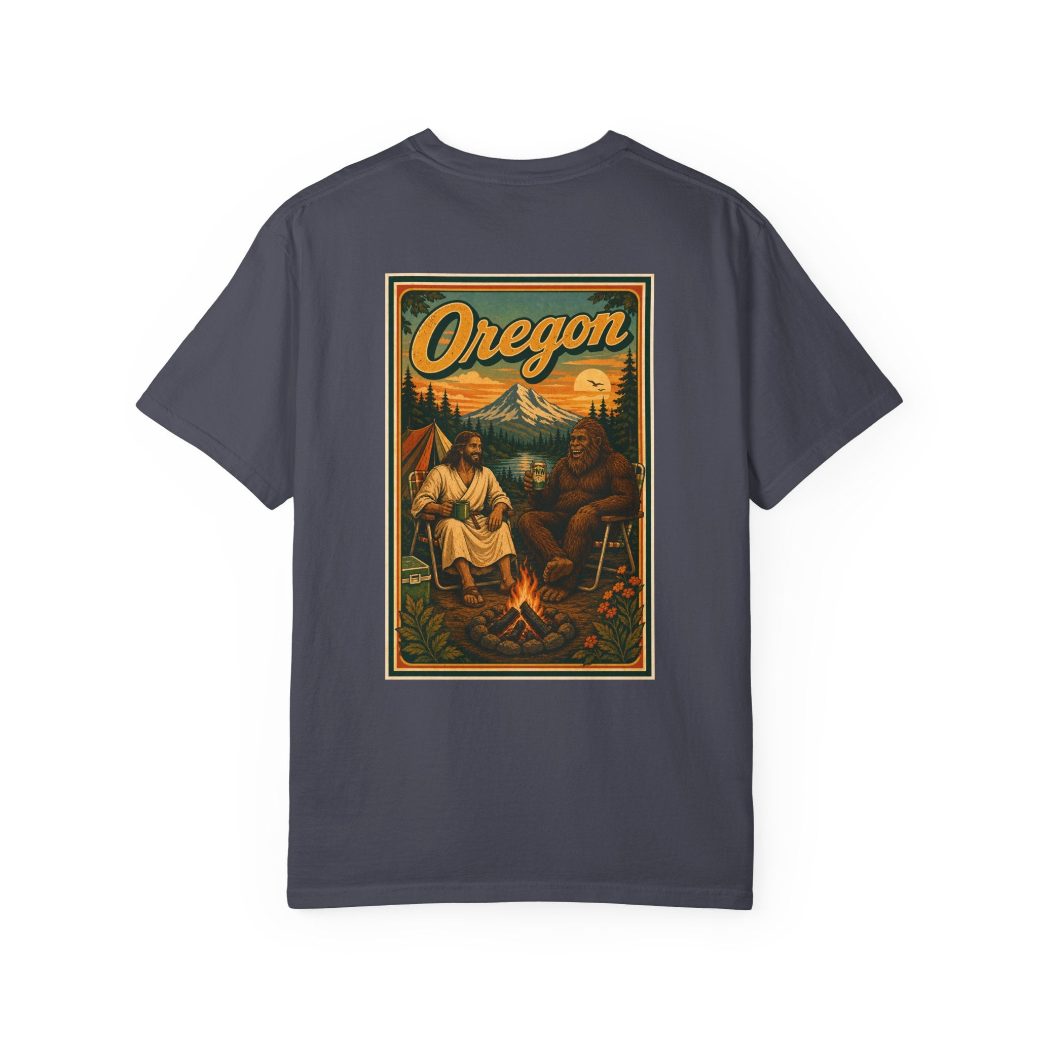 Oregon T-Shirt - "Faith in the Forest" Jesus Graphic Tee