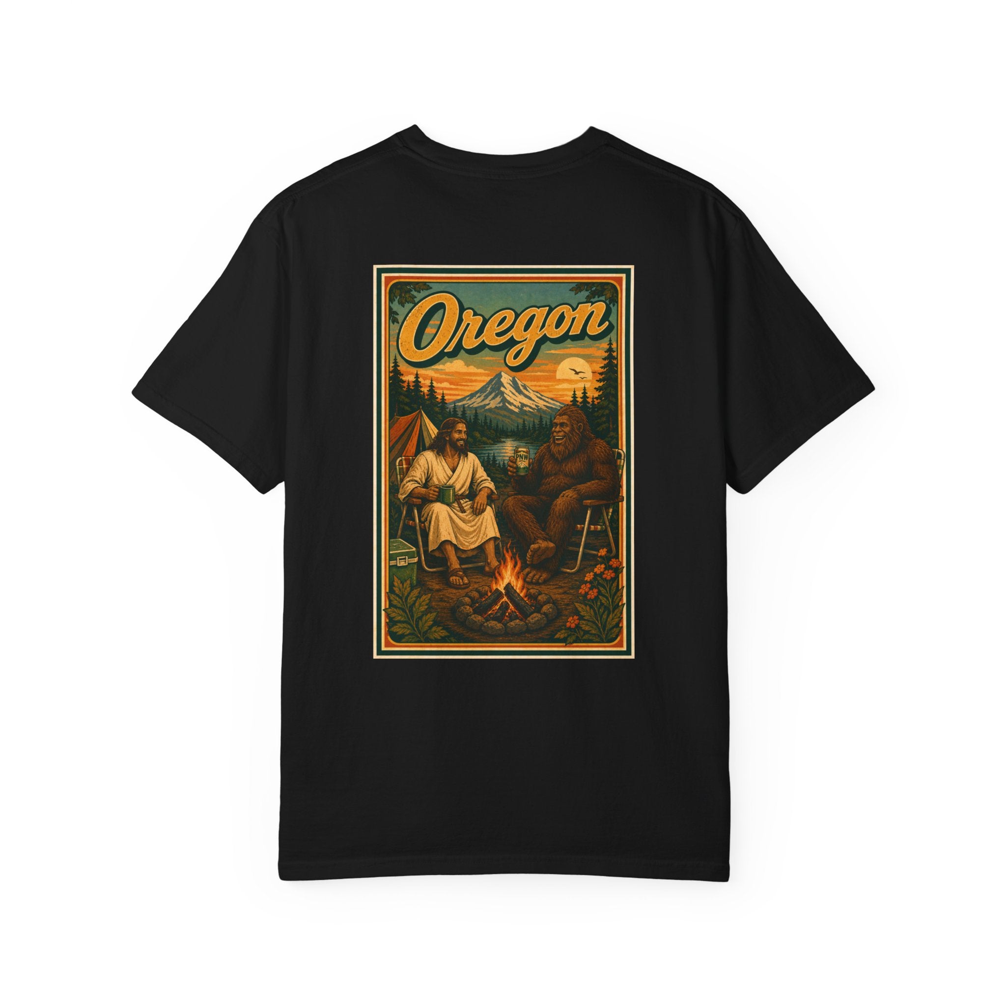 Oregon T-Shirt - "Faith in the Forest" Jesus Graphic Tee