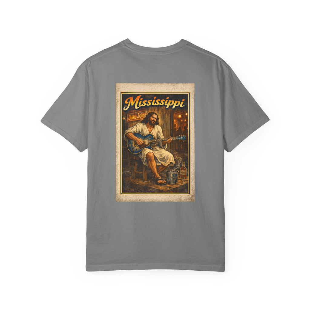 Mississippi T-Shirt — “Delta Soul, Kingdom Mind” Jesus Graphic Tee