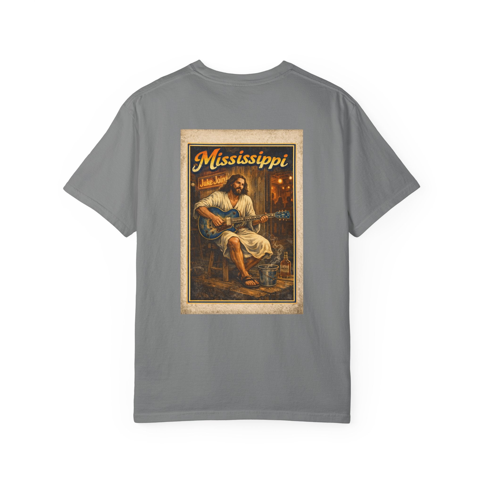 Mississippi T-Shirt — “Delta Soul, Kingdom Mind” Jesus Graphic Tee