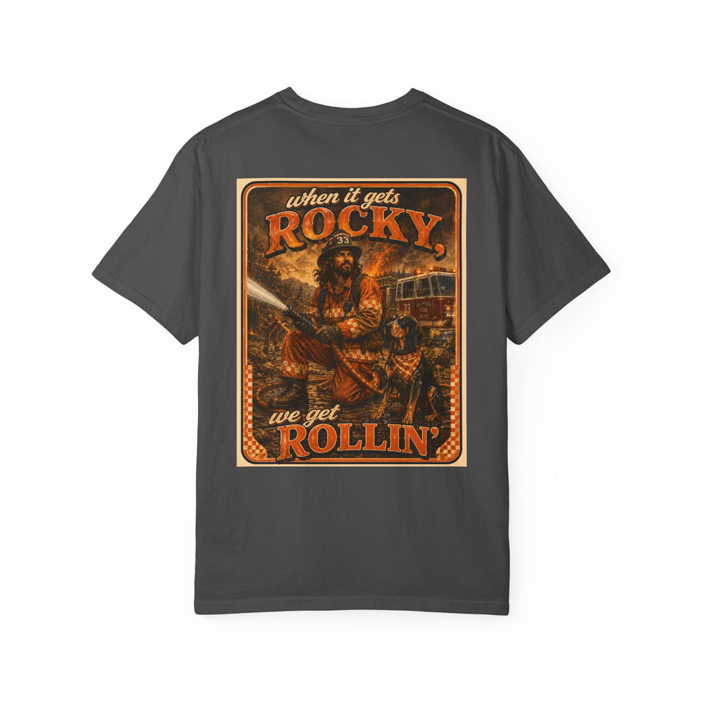 When It Gets Rocky We Get Rollin' Graphic T-Shirt