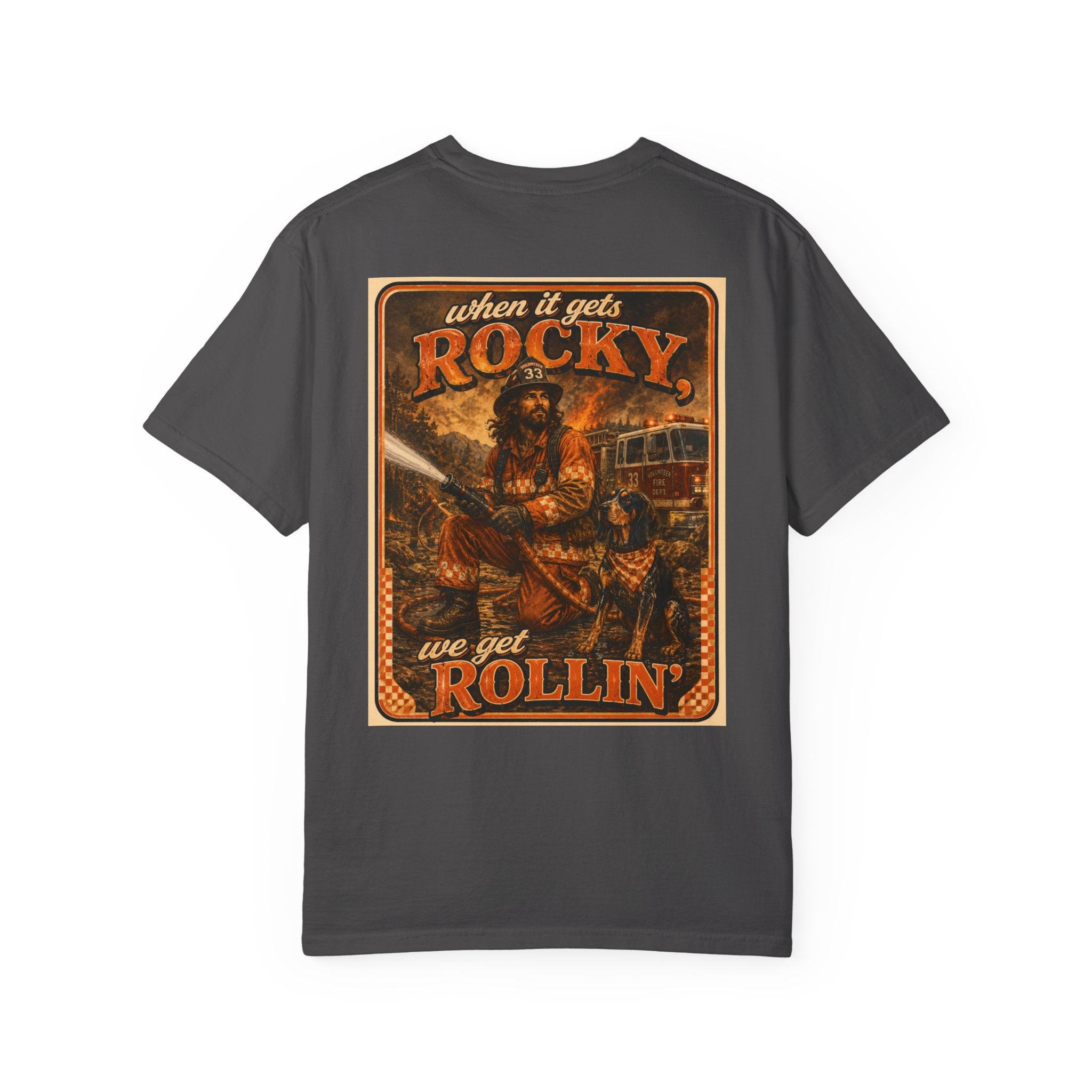 When It Gets Rocky We Get Rollin' Graphic T-Shirt