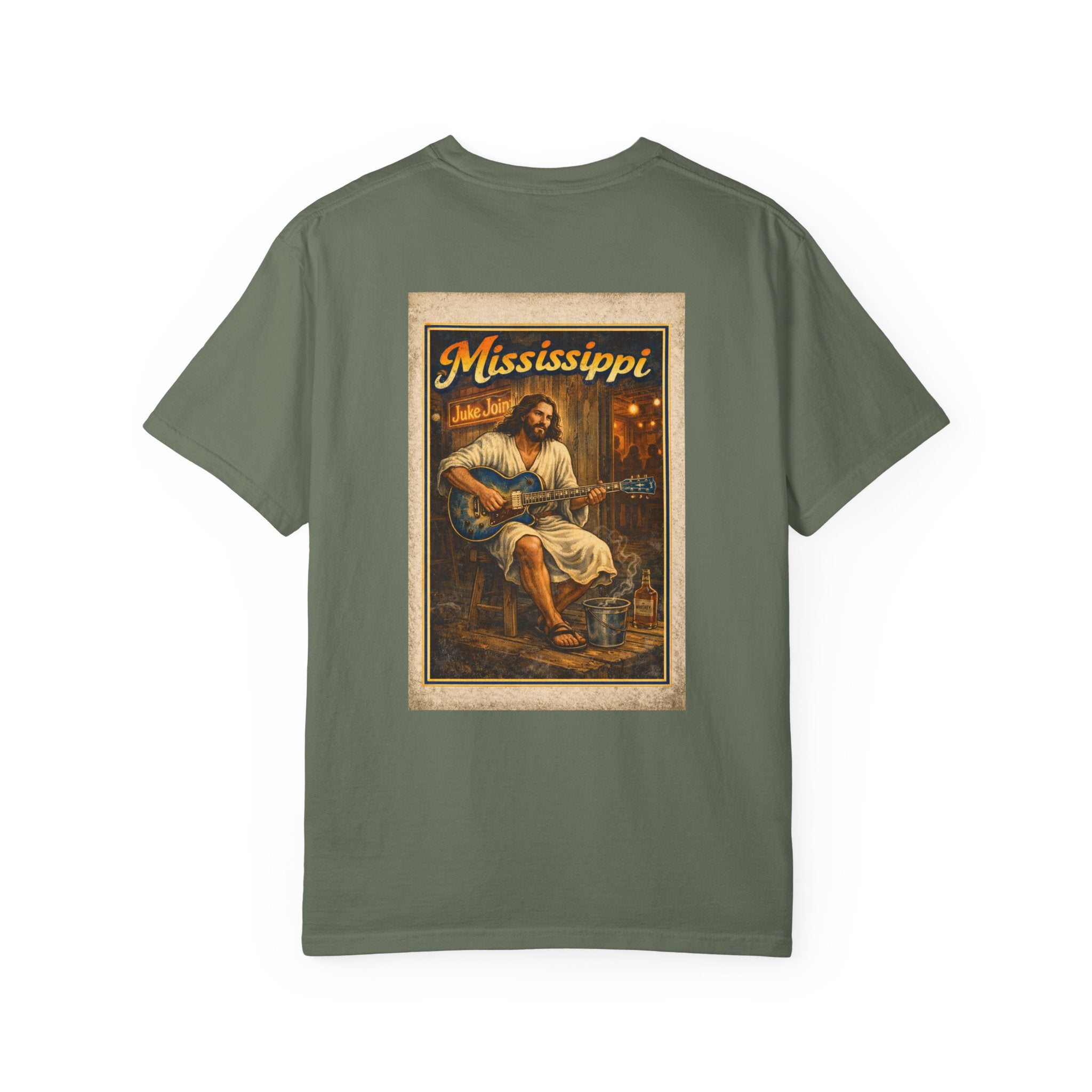 Mississippi T-Shirt — “Delta Soul, Kingdom Mind” Jesus Graphic Tee