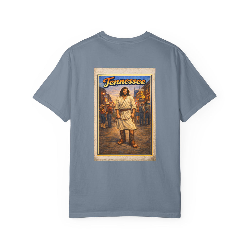 Tennessee T-Shirt — “Rocky Top Revival” Jesus Graphic Tee