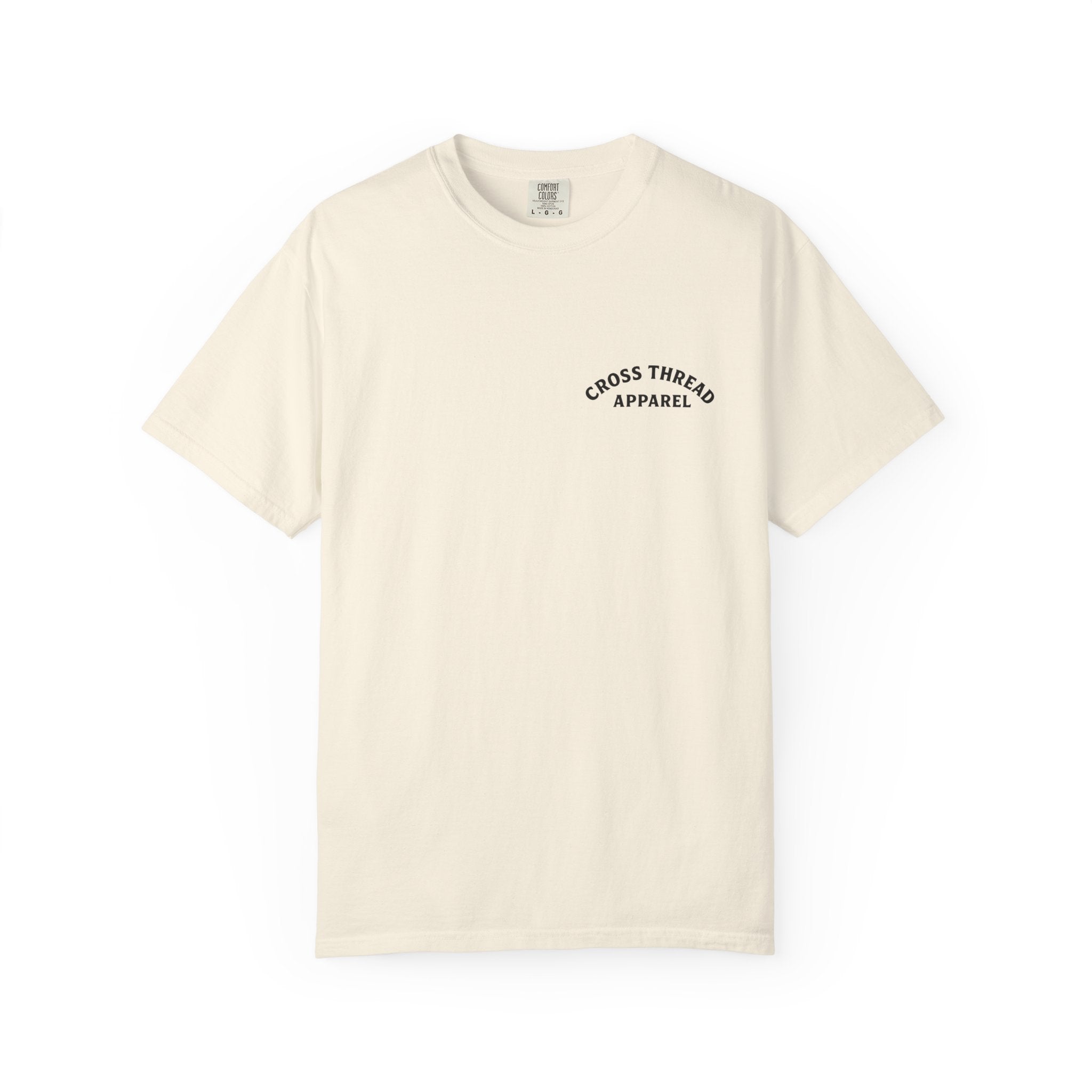 CrossFit T-Shirt — “Lift Heavy, Walk Holy” Jesus Gym Graphic Tee