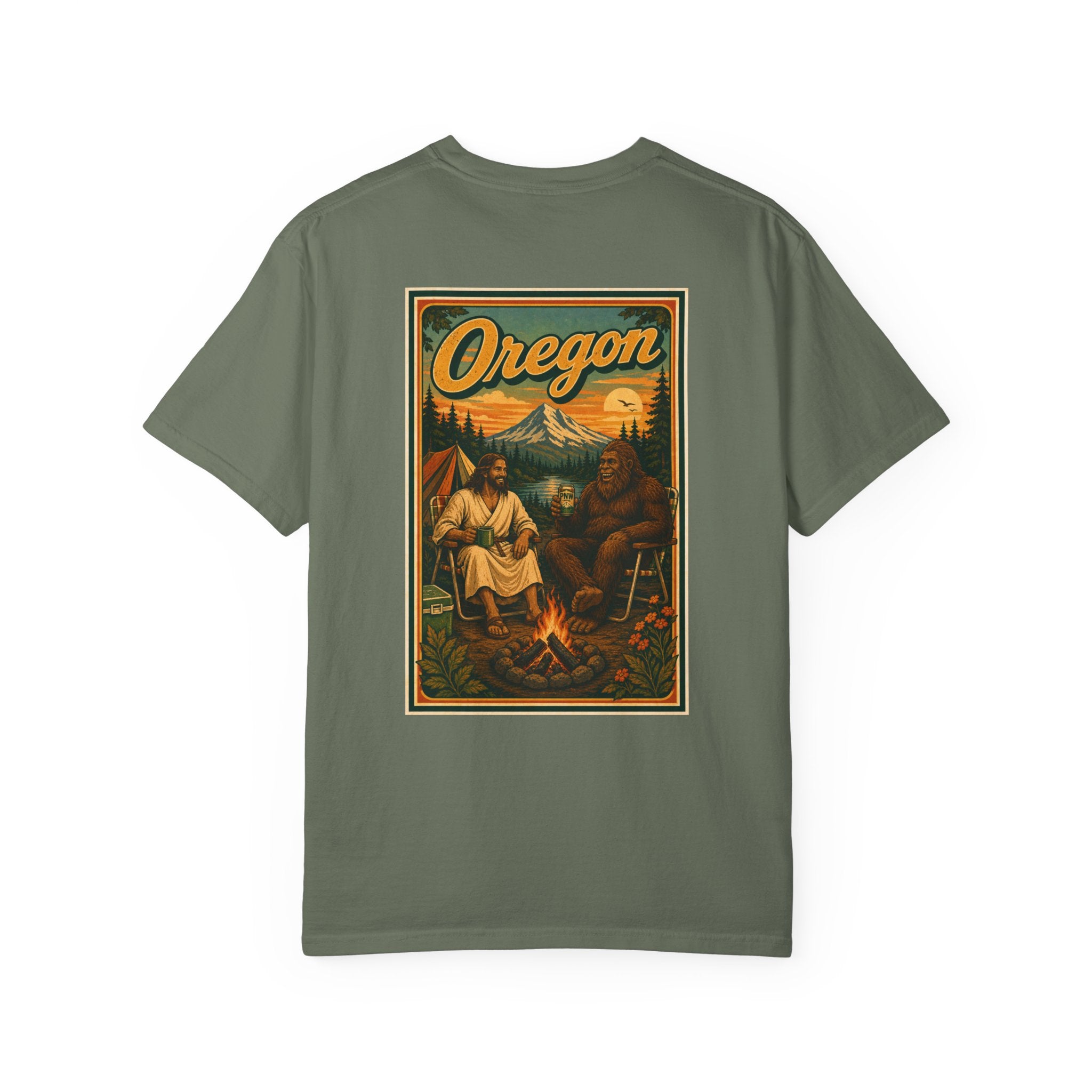 Oregon T-Shirt - "Faith in the Forest" Jesus Graphic Tee