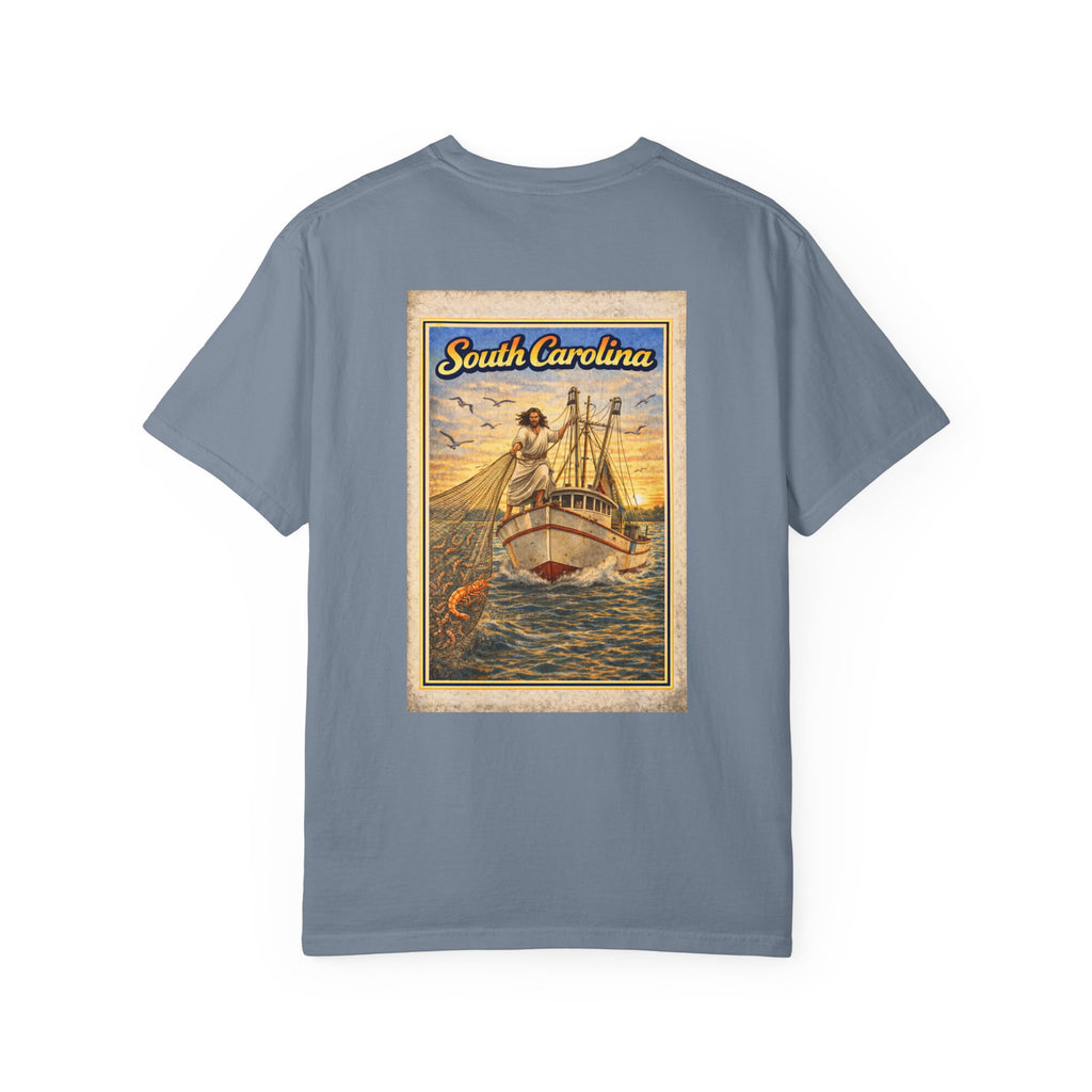 South Carolina T-Shirt — “Southern Grace, Strong Faith” Jesus Graphic Tee