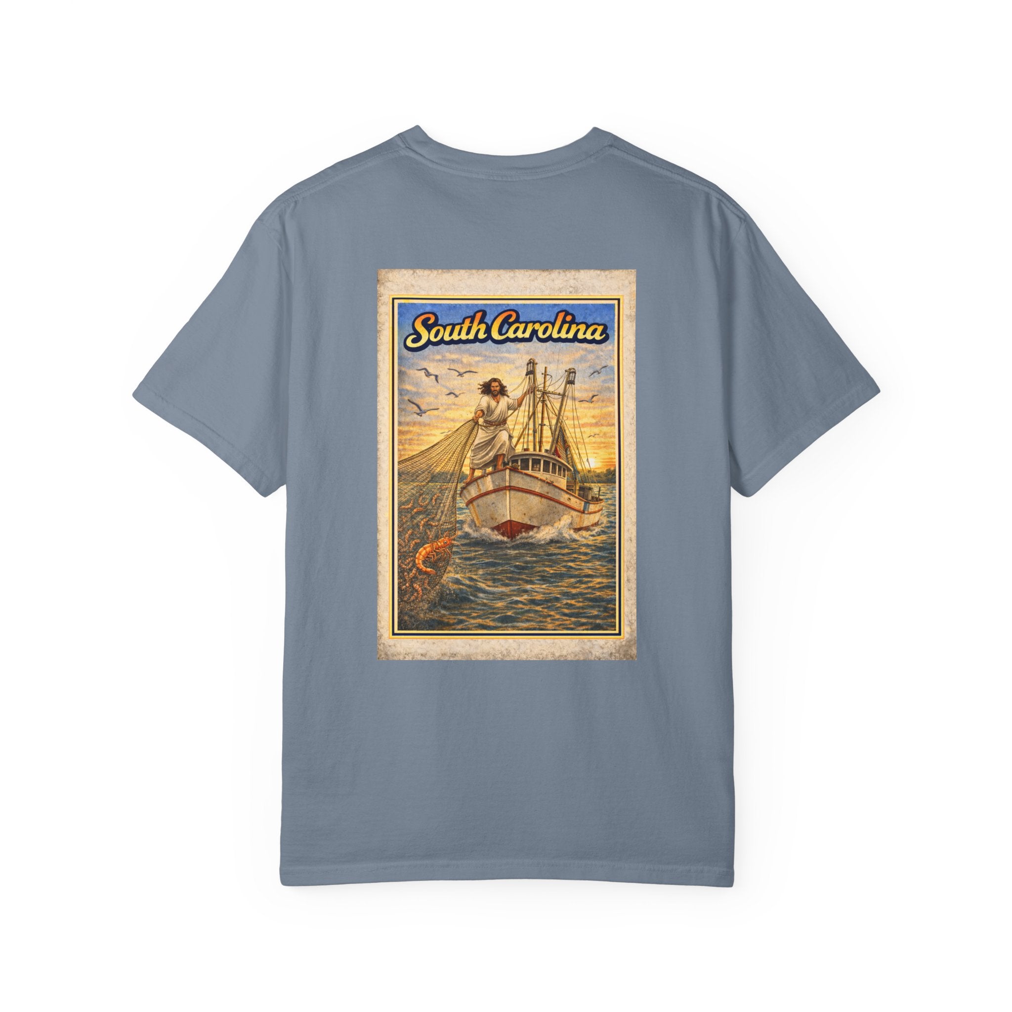 South Carolina T-Shirt — “Southern Grace, Strong Faith” Jesus Graphic Tee