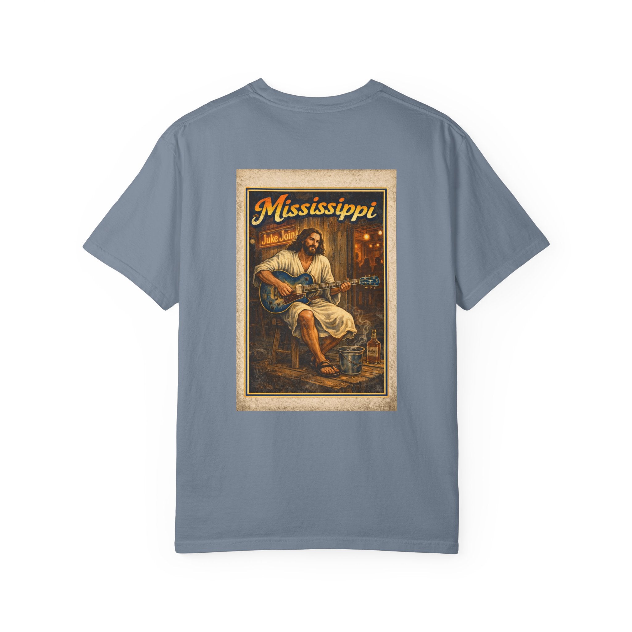 Mississippi T-Shirt — “Delta Soul, Kingdom Mind” Jesus Graphic Tee
