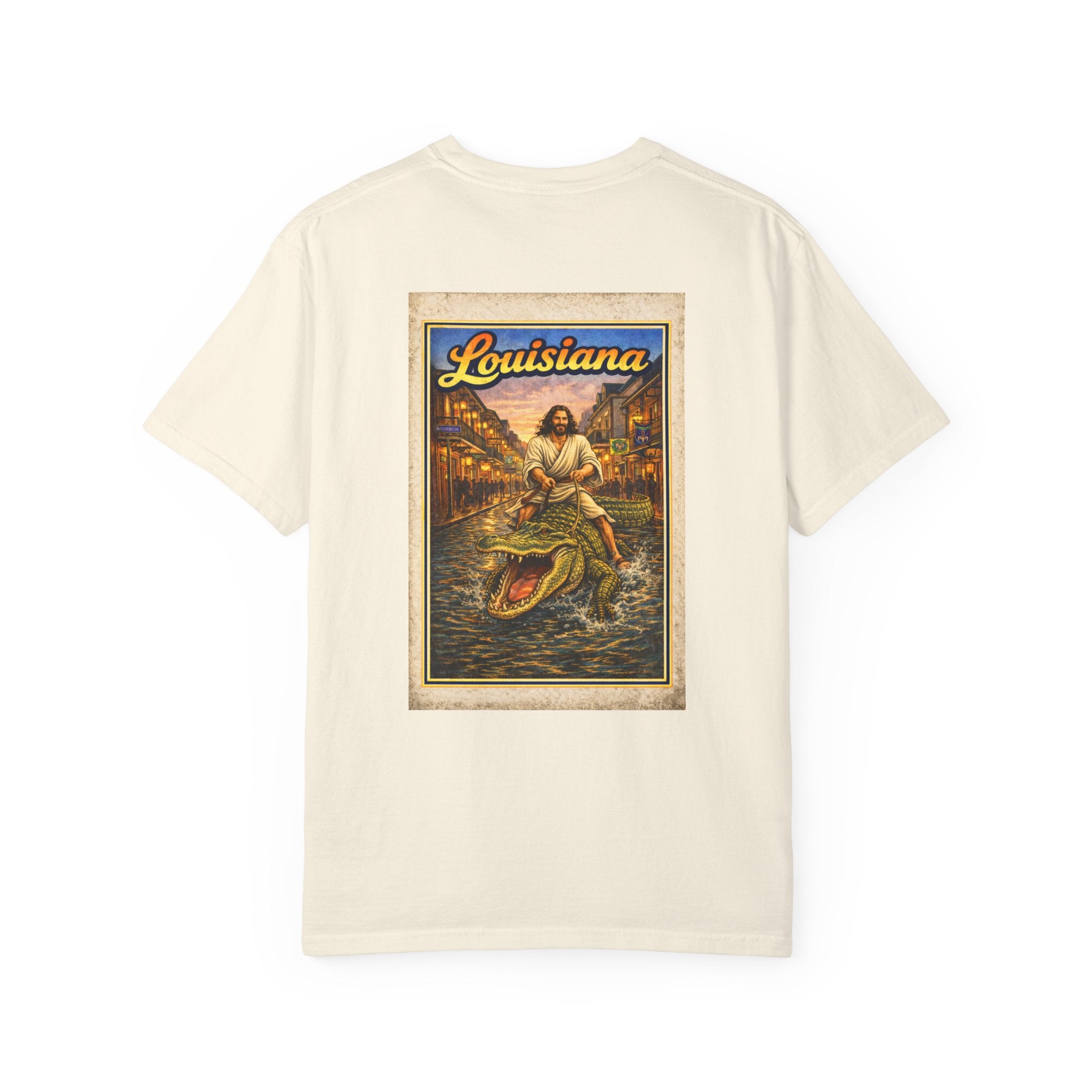 Louisiana T-Shirt — “Grace in the Bayou” Jesus Graphic Tee