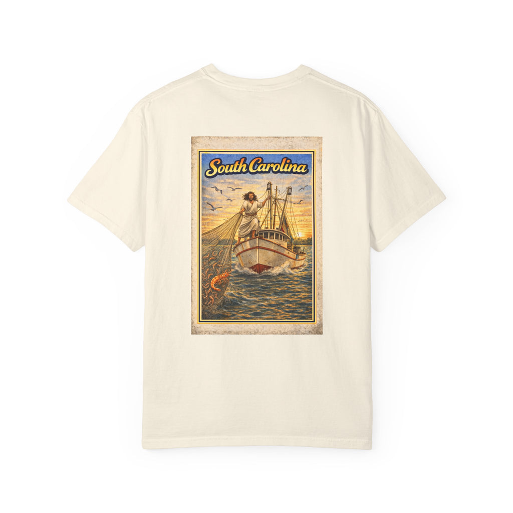 South Carolina T-Shirt — “Southern Grace, Strong Faith” Jesus Graphic Tee