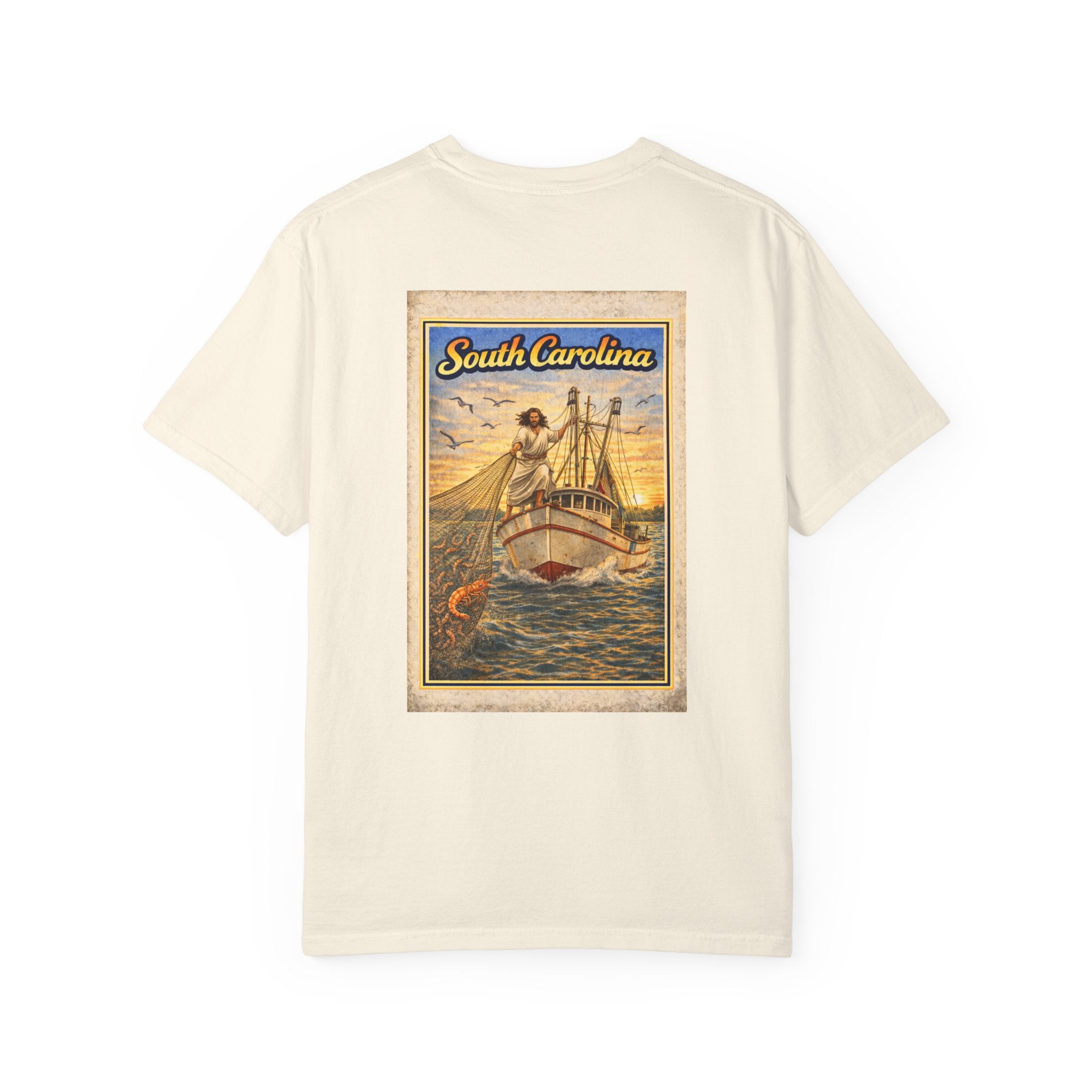 South Carolina T-Shirt — “Southern Grace, Strong Faith” Jesus Graphic Tee