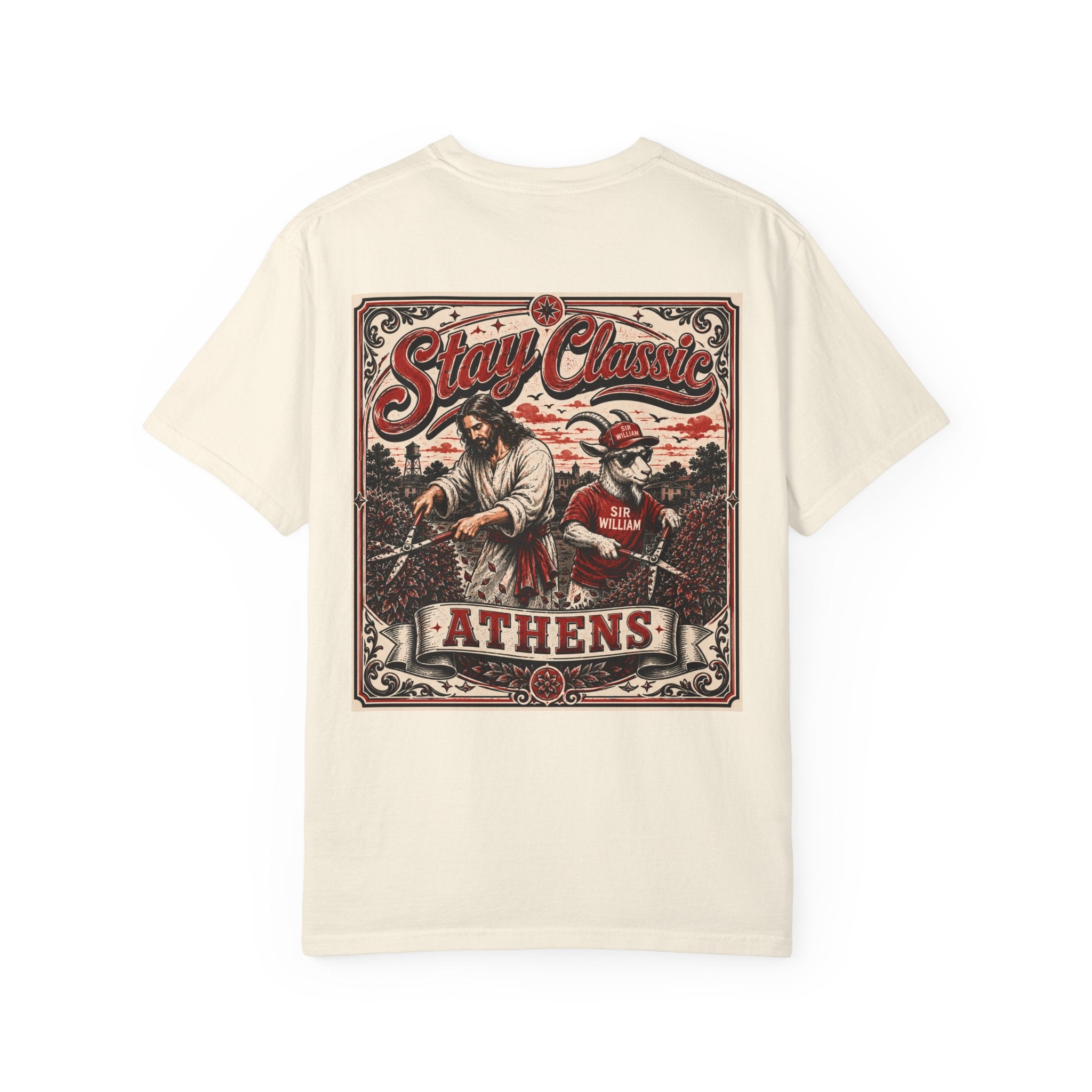 Stay Classic Athens' Graphic T-Shirt