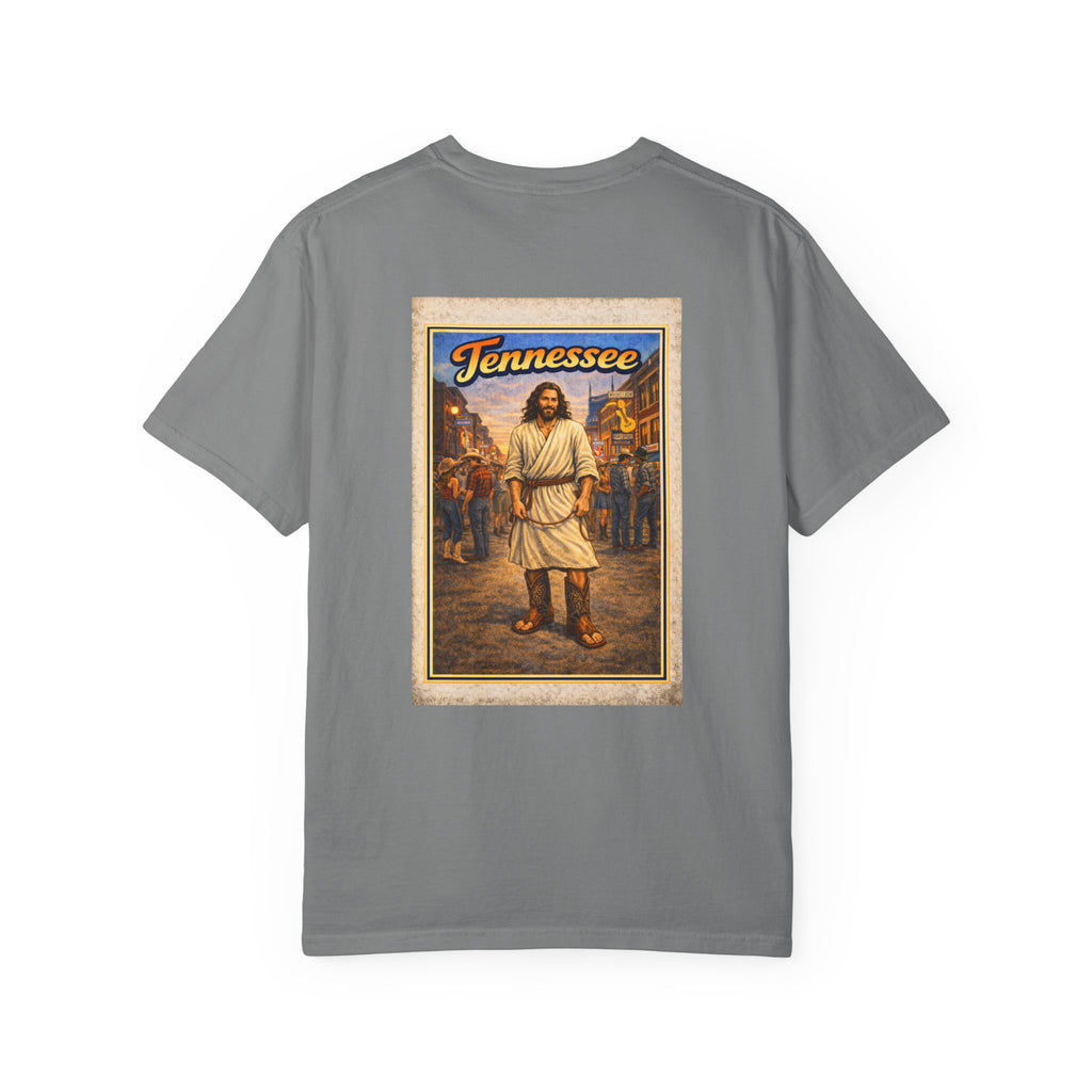 Tennessee T-Shirt — “Rocky Top Revival” Jesus Graphic Tee