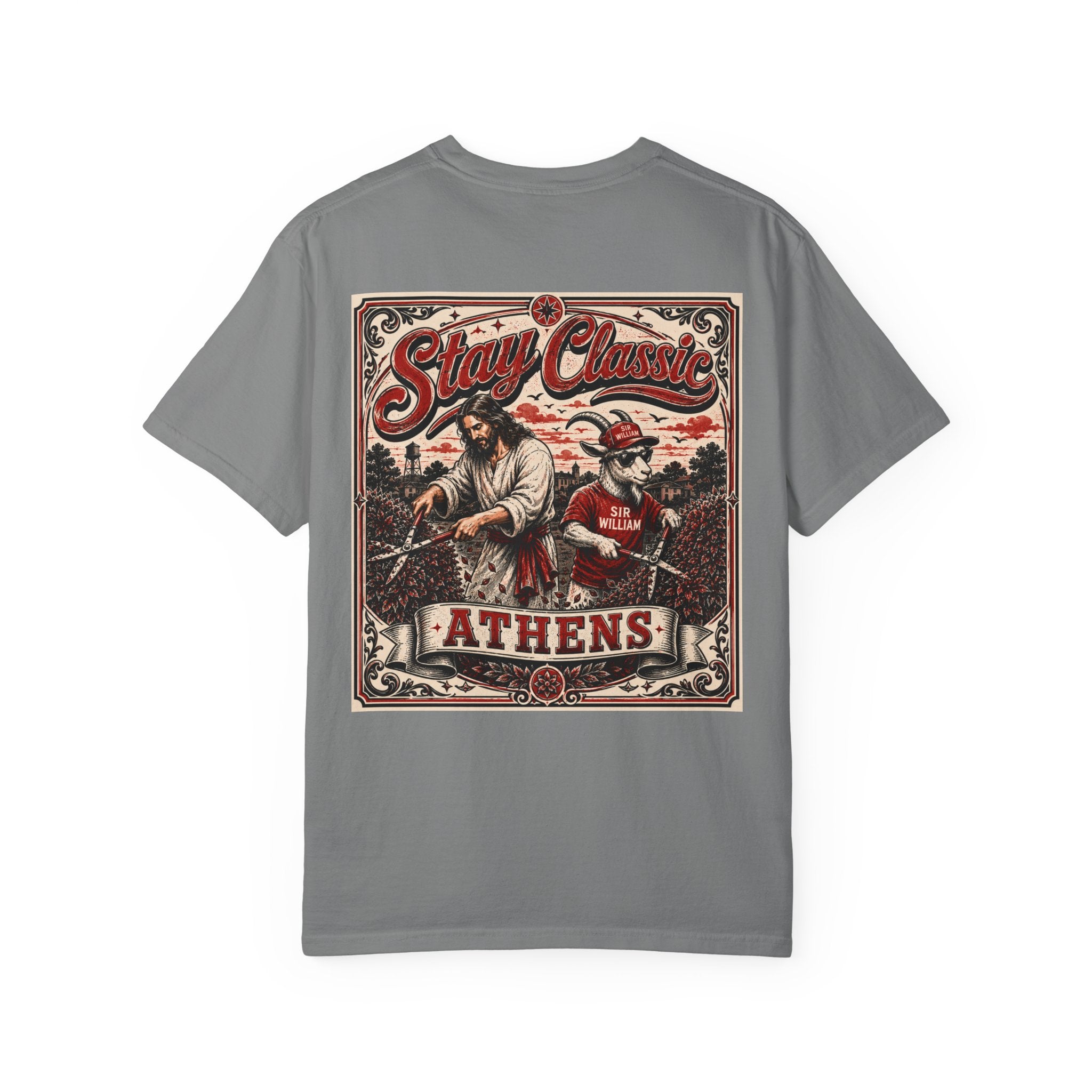 Stay Classic Athens' Graphic T-Shirt