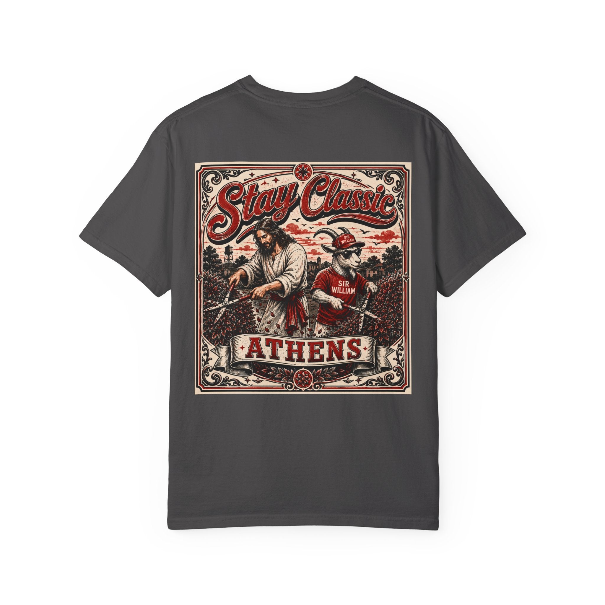 Stay Classic Athens' Graphic T-Shirt