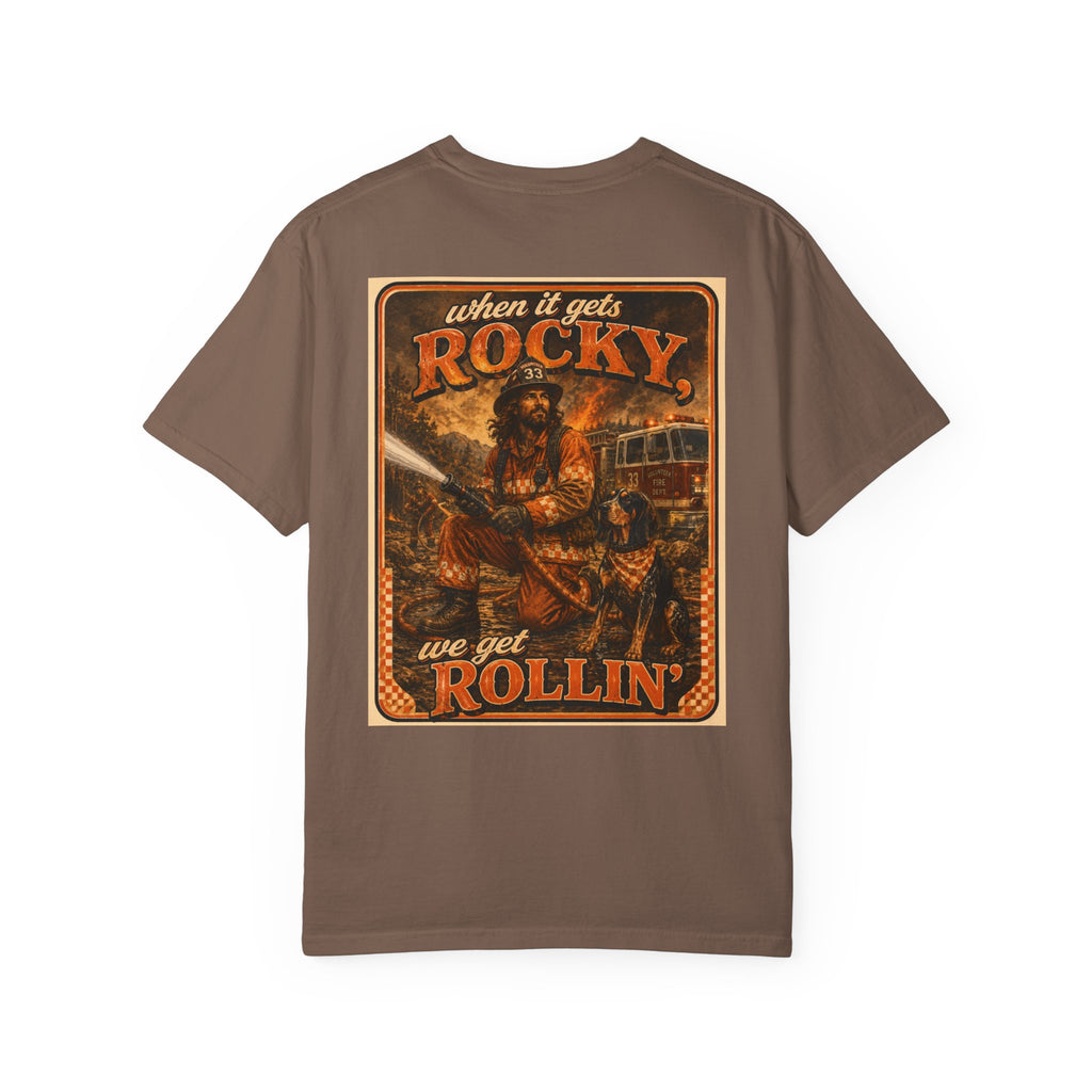 When It Gets Rocky We Get Rollin' Graphic T-Shirt