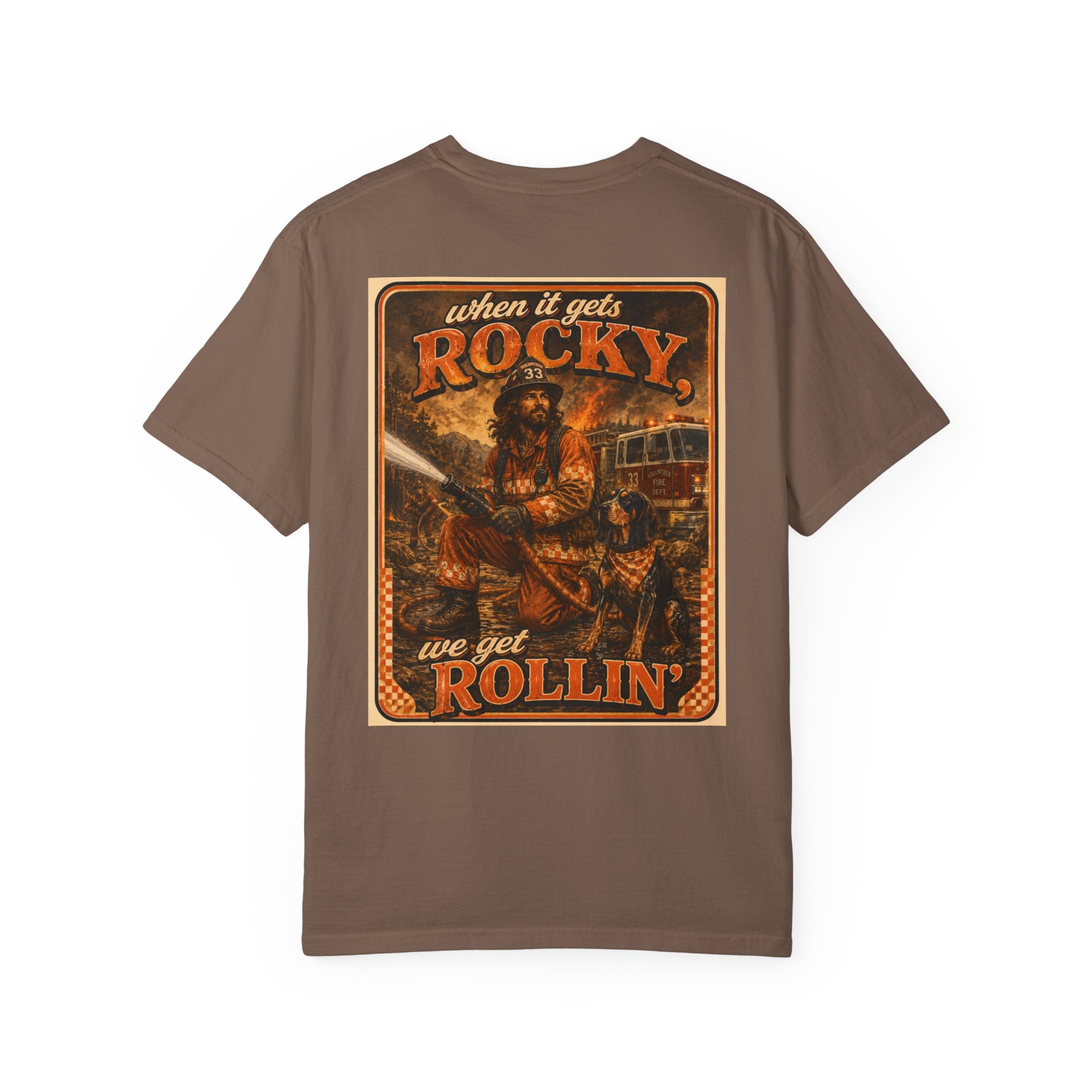 When It Gets Rocky We Get Rollin' Graphic T-Shirt