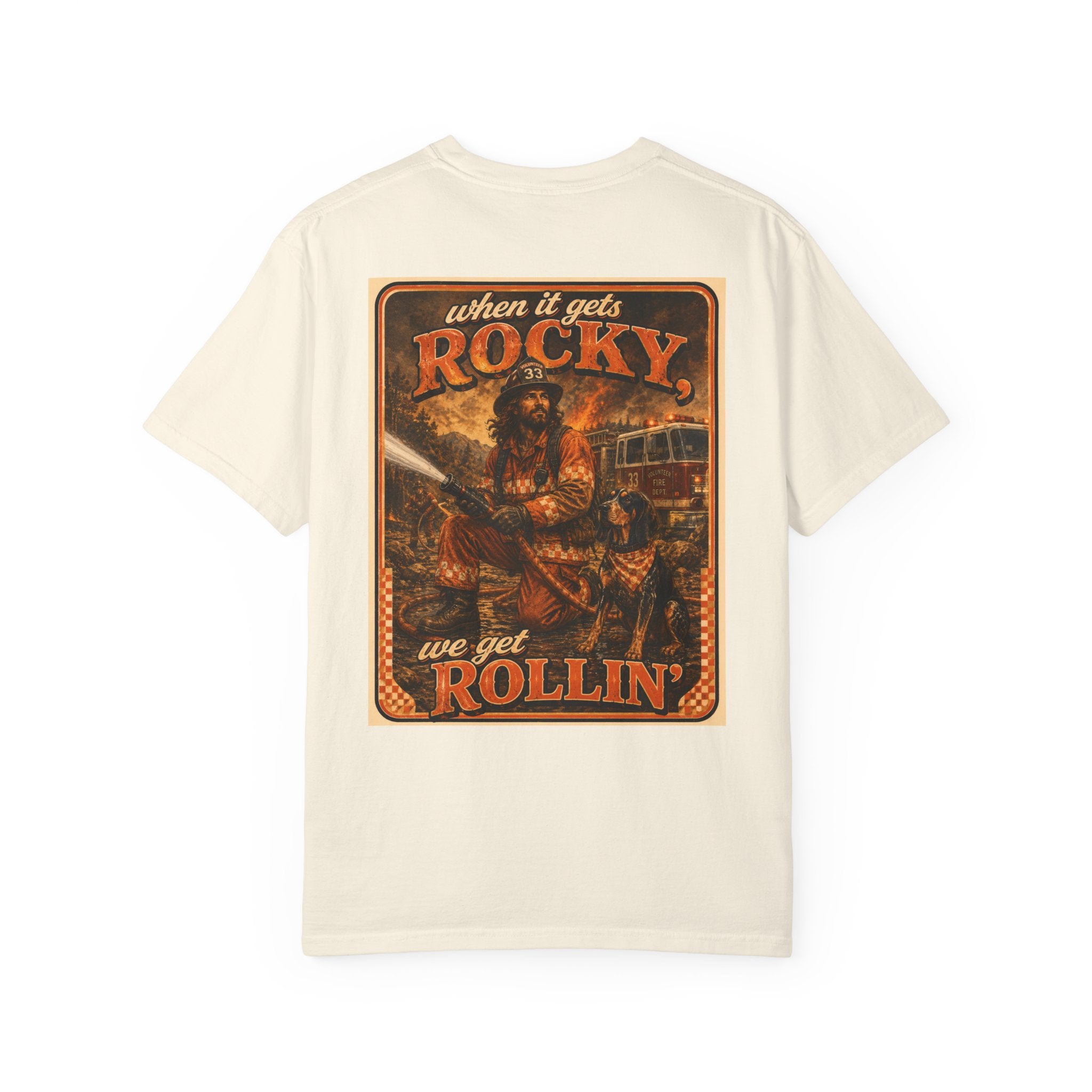 When It Gets Rocky We Get Rollin' Graphic T-Shirt