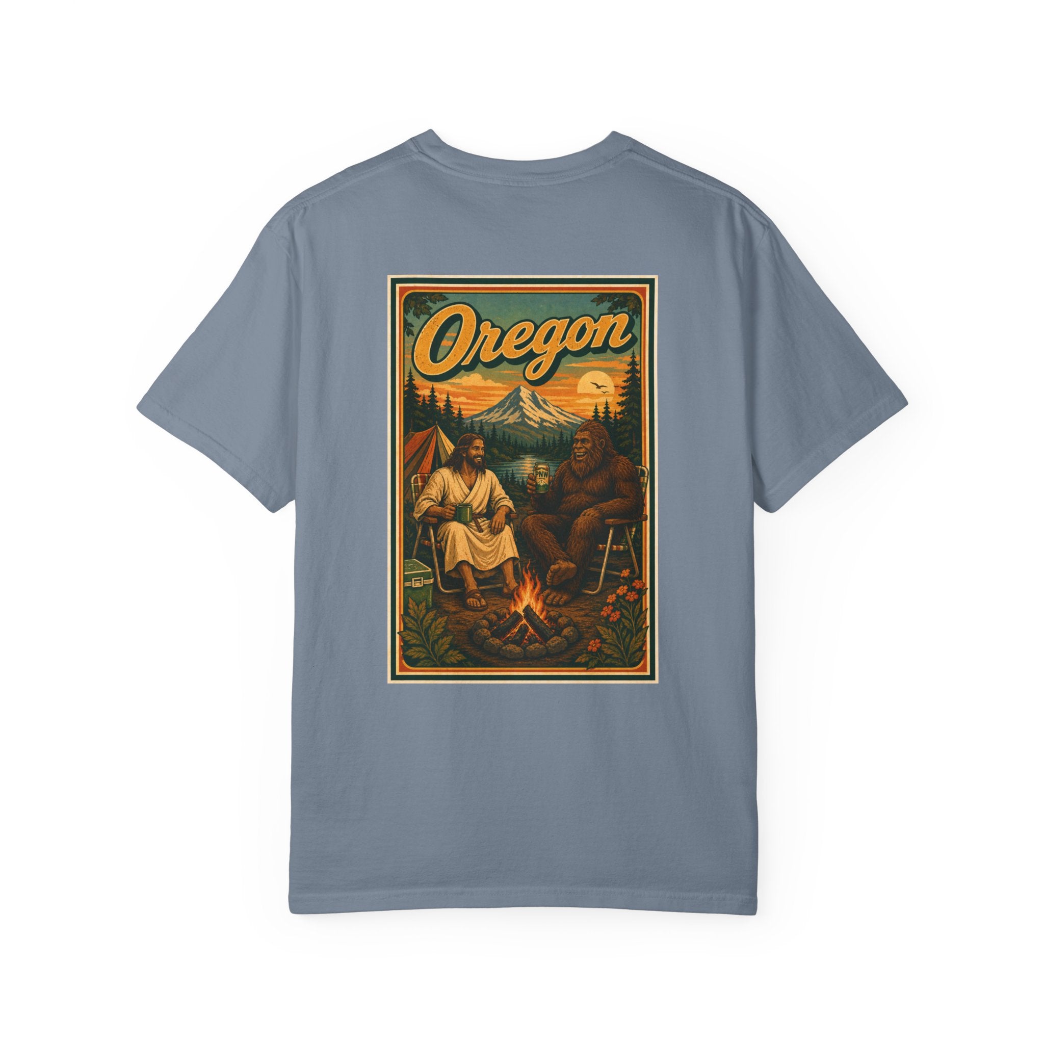 Oregon T-Shirt - "Faith in the Forest" Jesus Graphic Tee