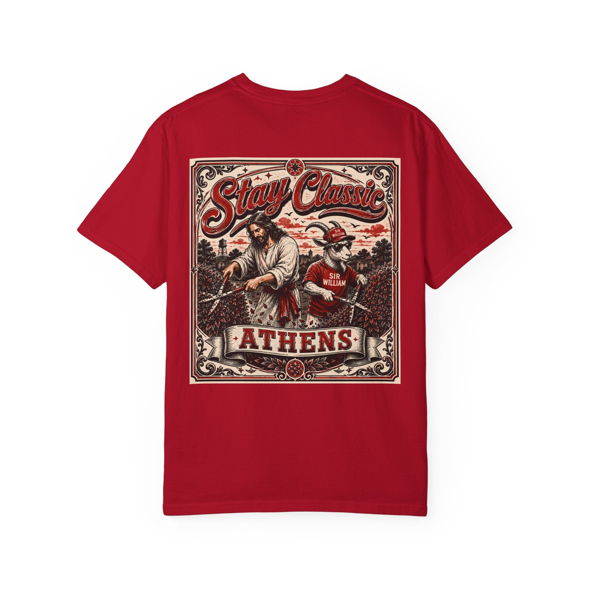 Stay Classic Athens' Graphic T-Shirt