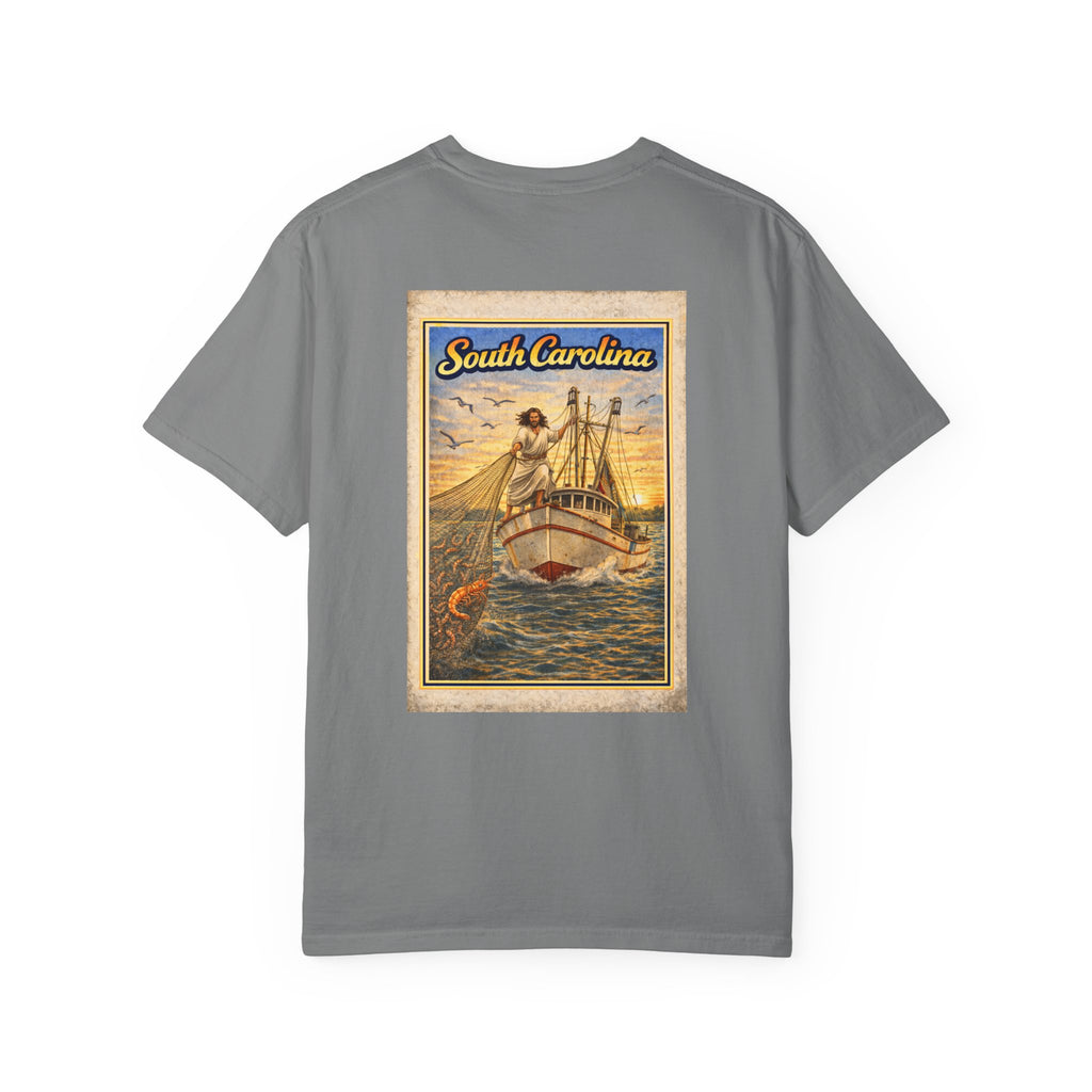 South Carolina T-Shirt — “Southern Grace, Strong Faith” Jesus Graphic Tee